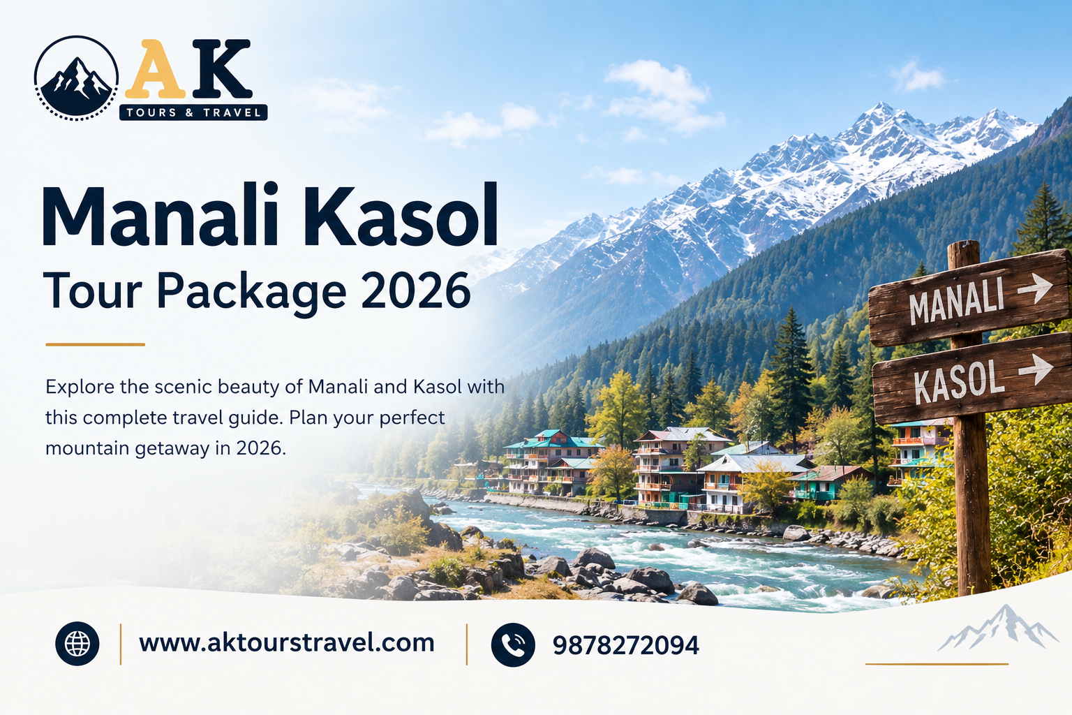 Manali Kasol Tour Package 2026 | Complete Guide
