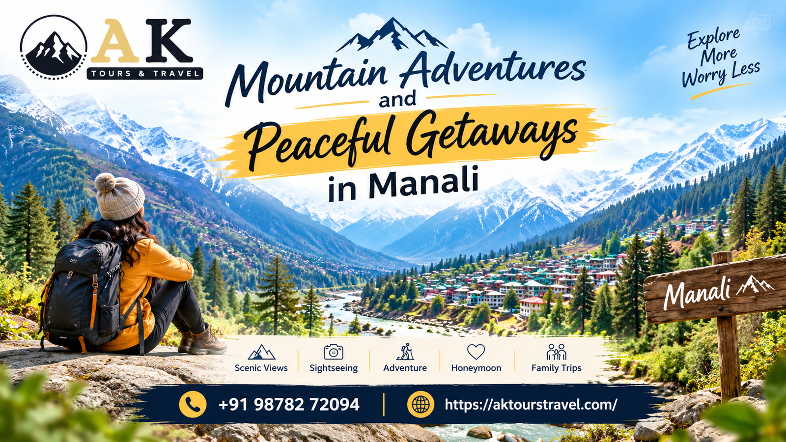 Mountain Adventures and Peaceful Getaways in Manali
